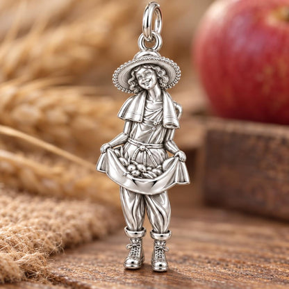 Little Harvester Charm Bracelet – Personalized Mom Gift