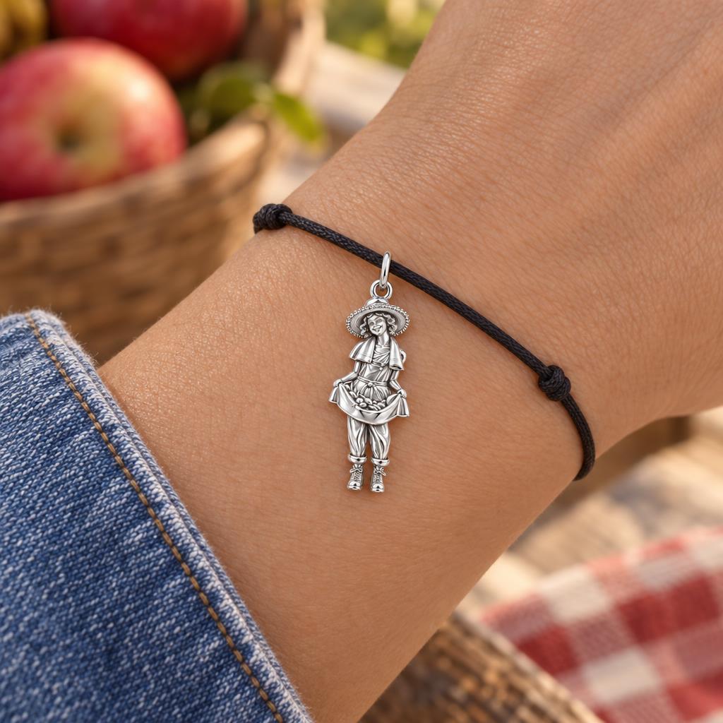 Little Harvester Charm Bracelet – Personalized Mom Gift