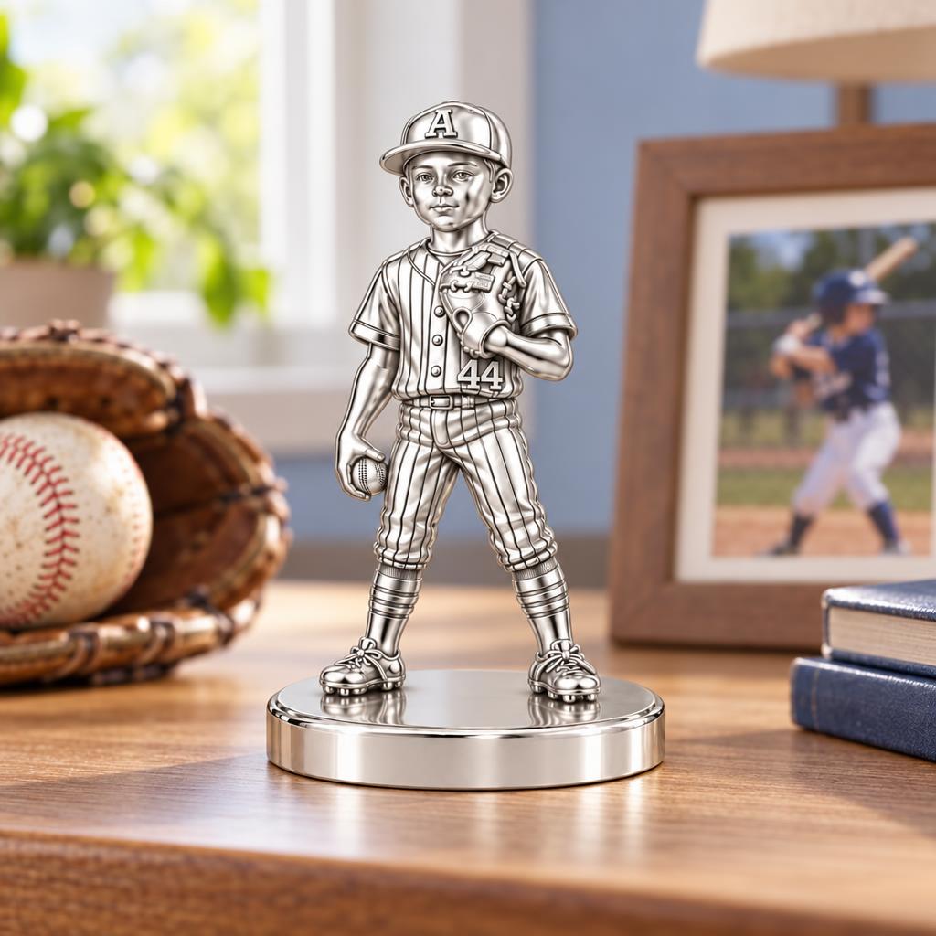Little Leaguer Dreams Keepsake Plaque – worn / in use