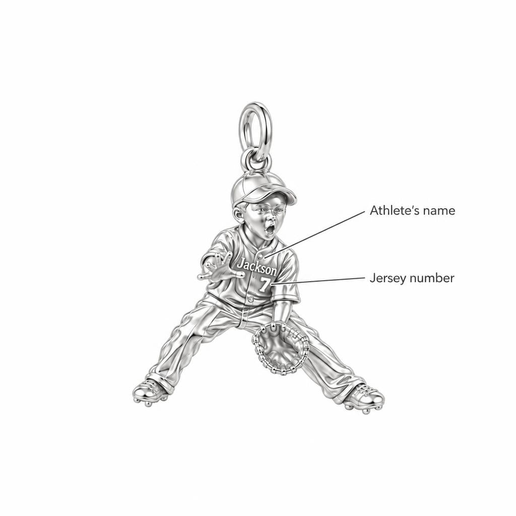 Little MVP In The Field Charm Bracelet – Personalized Mom Gift – personalization guide