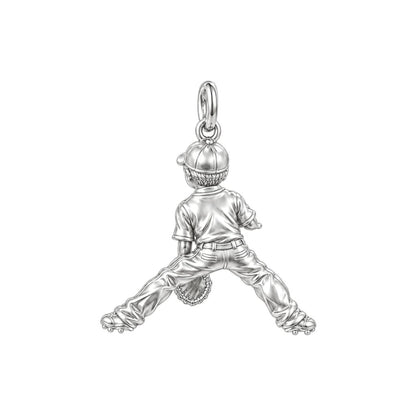 Little MVP In The Field Charm Bracelet Set – back of the charm, engraving area