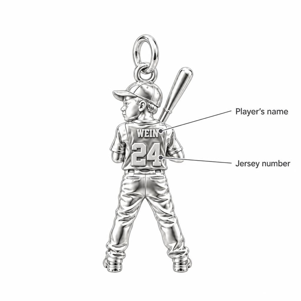 Little Slugger Charm Bracelet – Personalized Sports Mom Gift – personalization guide