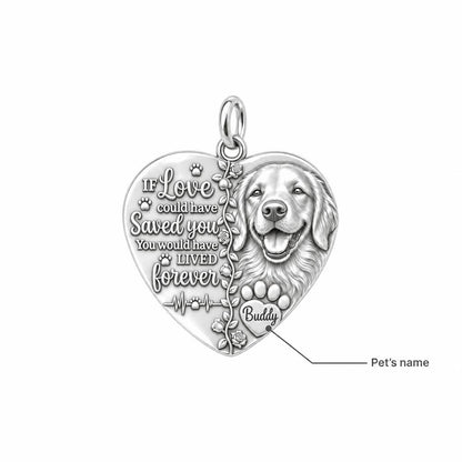 Lived Forever Heart Charm Bracelet – Personalized Pet Gift – personalization guide