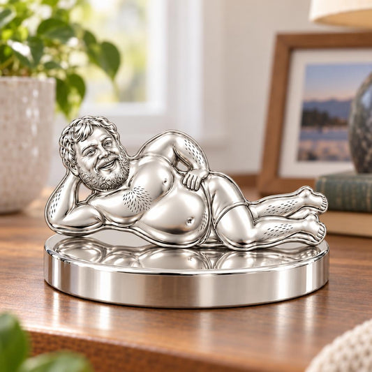 Lounge Life Man Keepsake Plaque – worn / in use