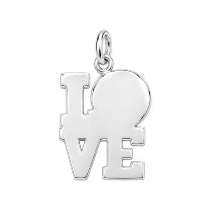Love of the Game Charm Bracelet – Personalized Sports Mom Gift – back of the charm, engraving area