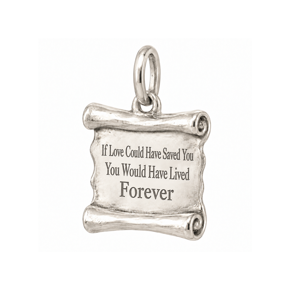 Love Would Have Saved You Charm | Silver | subject-30-center
