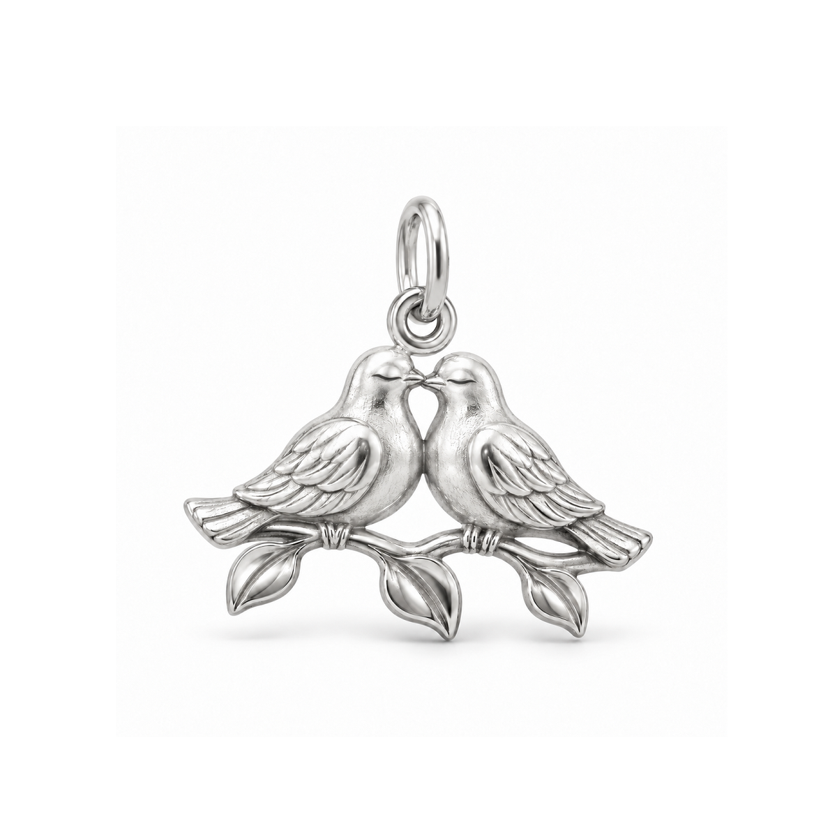 Lovebirds Charm — Silver | charm-topics-remaining-444-2026-09-14 | topic-062