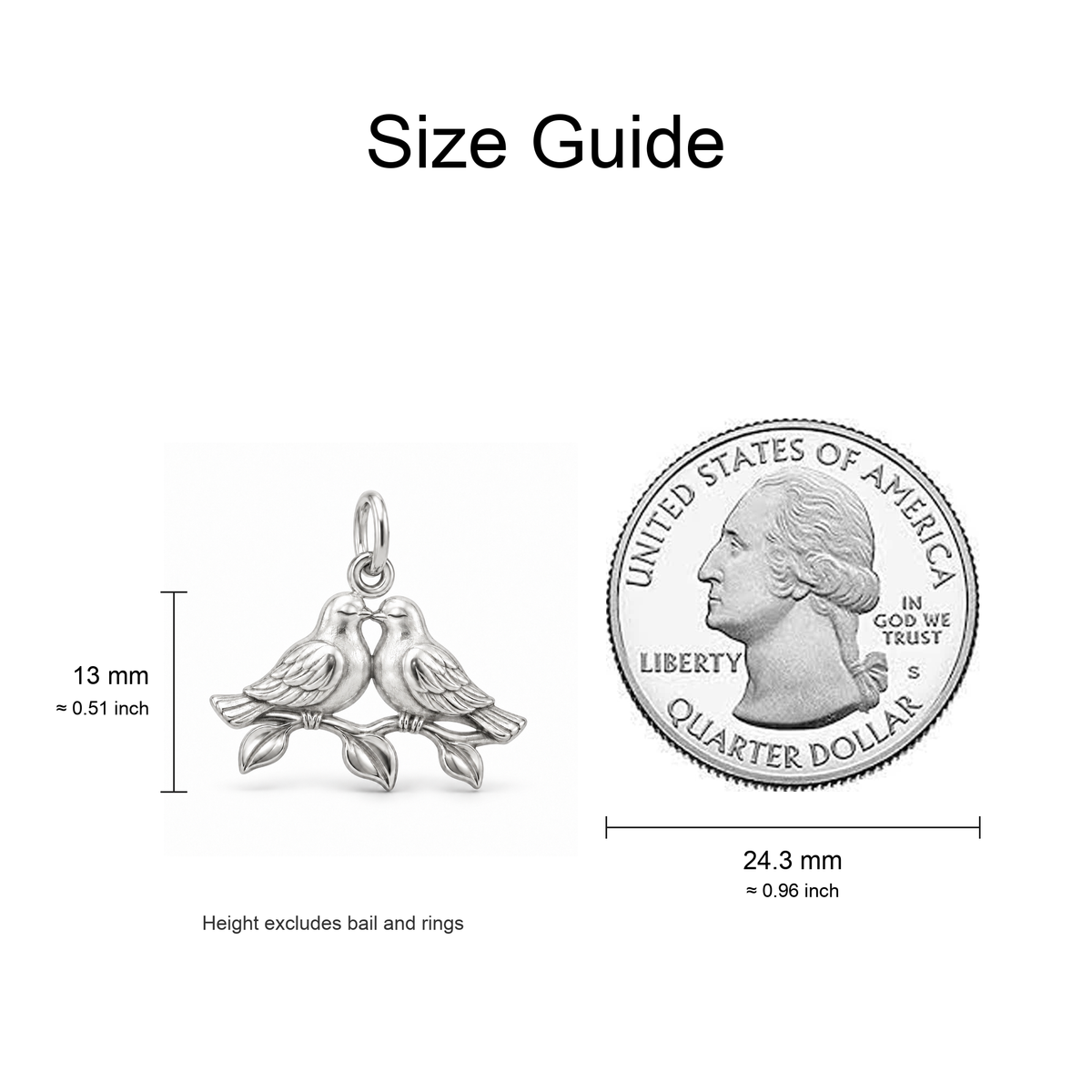Lovebirds Charm — Size Guide | charm-topics-remaining-444-2026-09-14 | topic-062