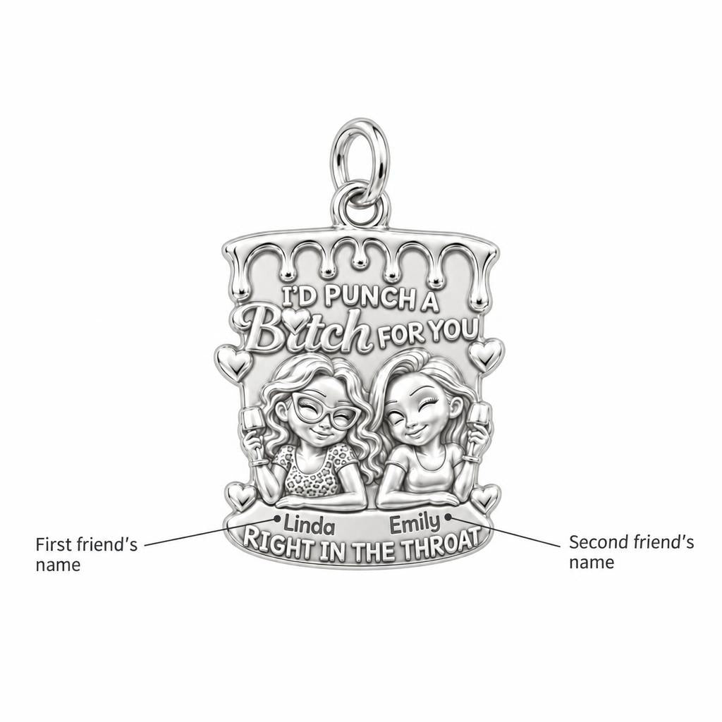 Loyal Bestie Wine Night Charm Bracelet – Personalized Friend Gift – personalization guide