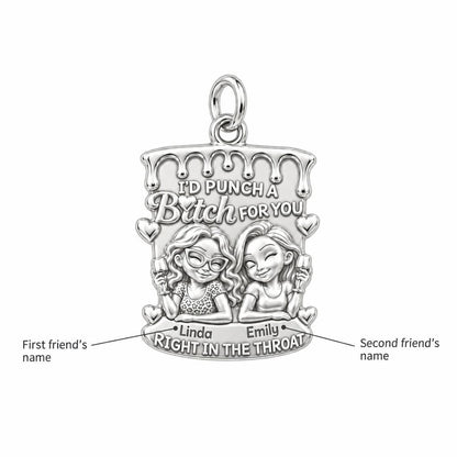 Loyal Bestie Wine Night Charm Bracelet – Personalized Friend Gift – personalization guide