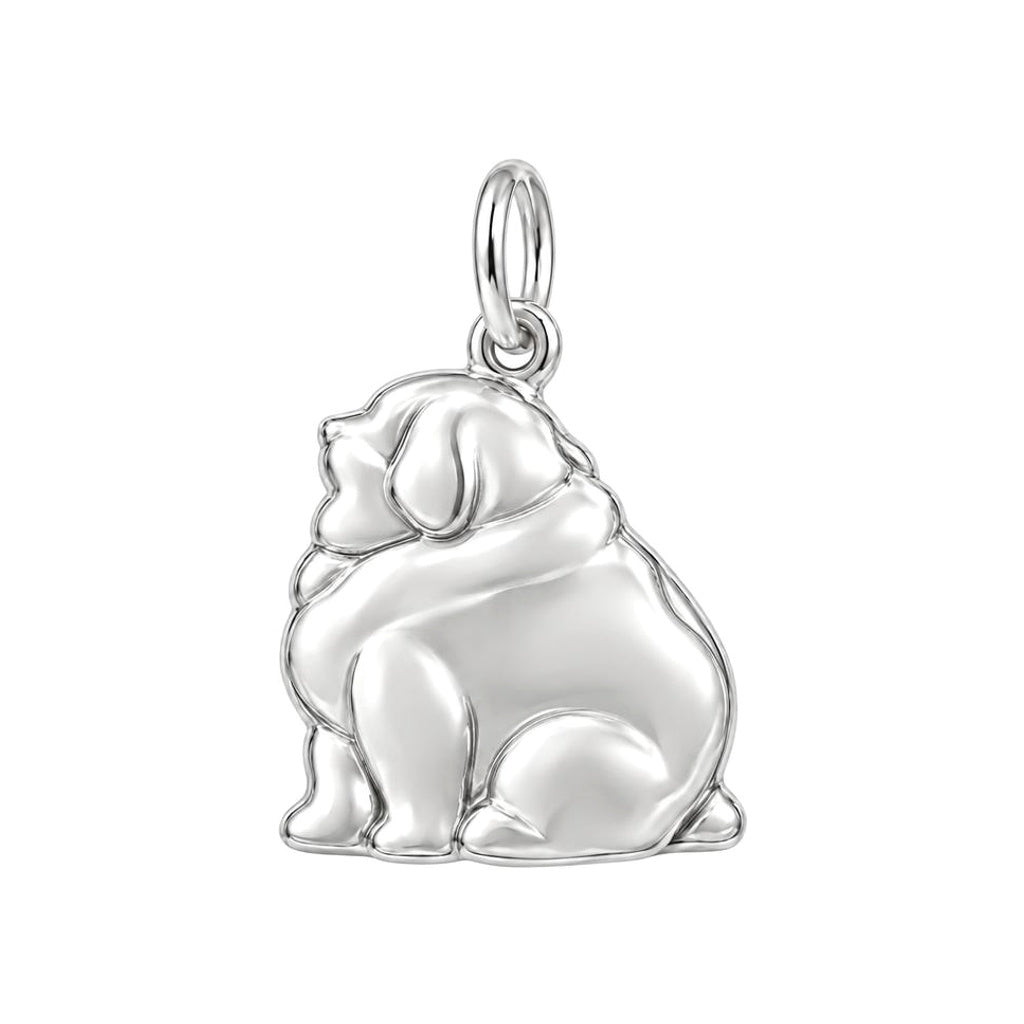 Loyal Companion Golden Retriever Charm and Polyester Cord Bracelet Set
