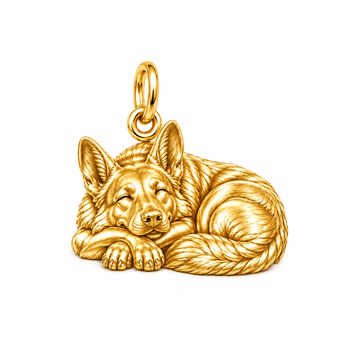 Loyal Guardian German Shepherd Expression Charm Bracelet – Personalized Dog Mom Gift