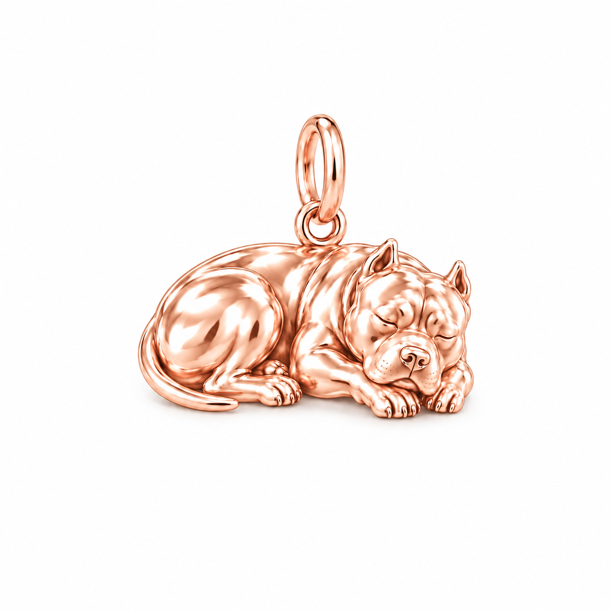 Loyal Guardian Pit Bull Charm Bracelet – Personalized Dog Mom Gift