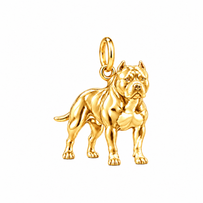 Loyal Guardian Pit Bull Charm Bracelet – Personalized Dog Mom Gift