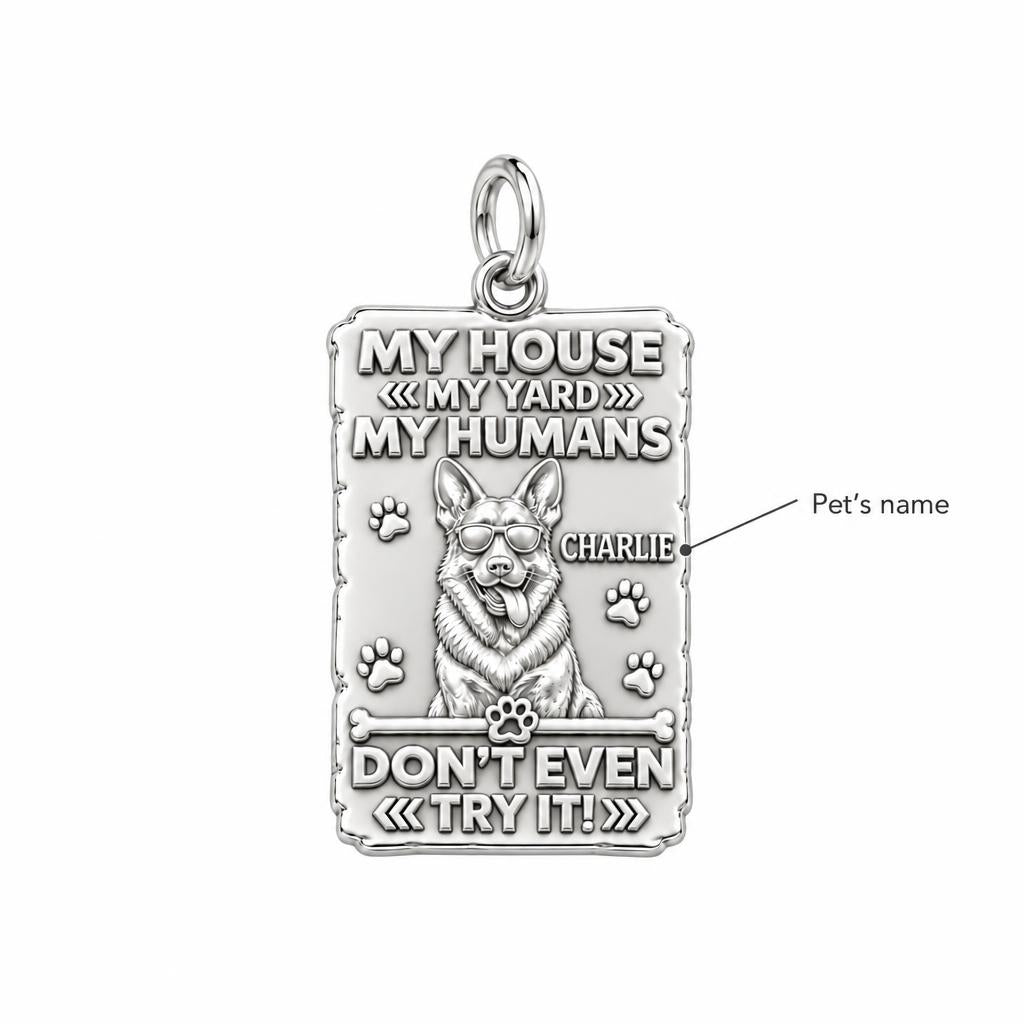 Loyal Guardian Sign Charm Bracelet – Personalized Dog Mom Gift – personalization guide