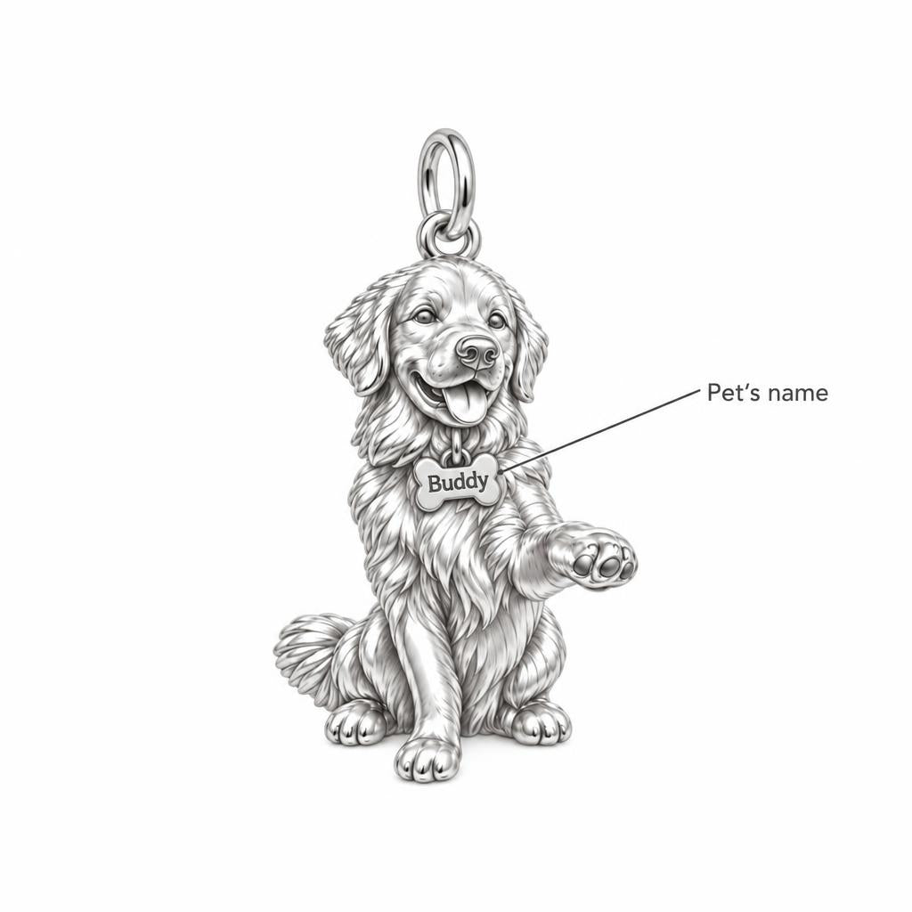 Loyal Paw Shake Charm Bracelet – Personalized Dog Mom Gift – personalization guide