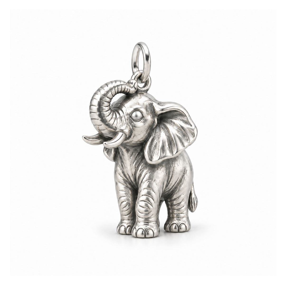 Lucky Elephant Charm — Silver | charm-topics-remaining-444-2026-09-14 | topic-125