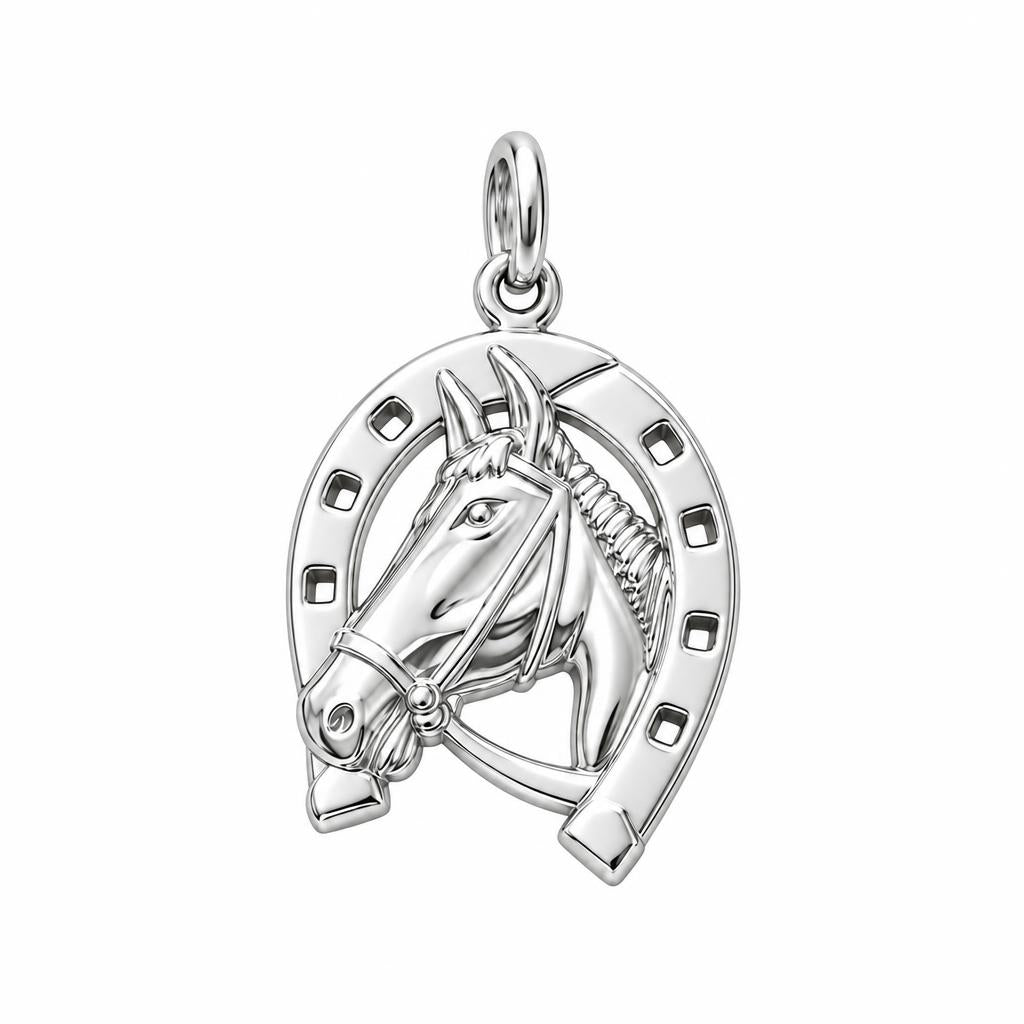 Lucky Gallop Horse Huggie Charm Earrings – Soulyshine velvet pouch and gift card