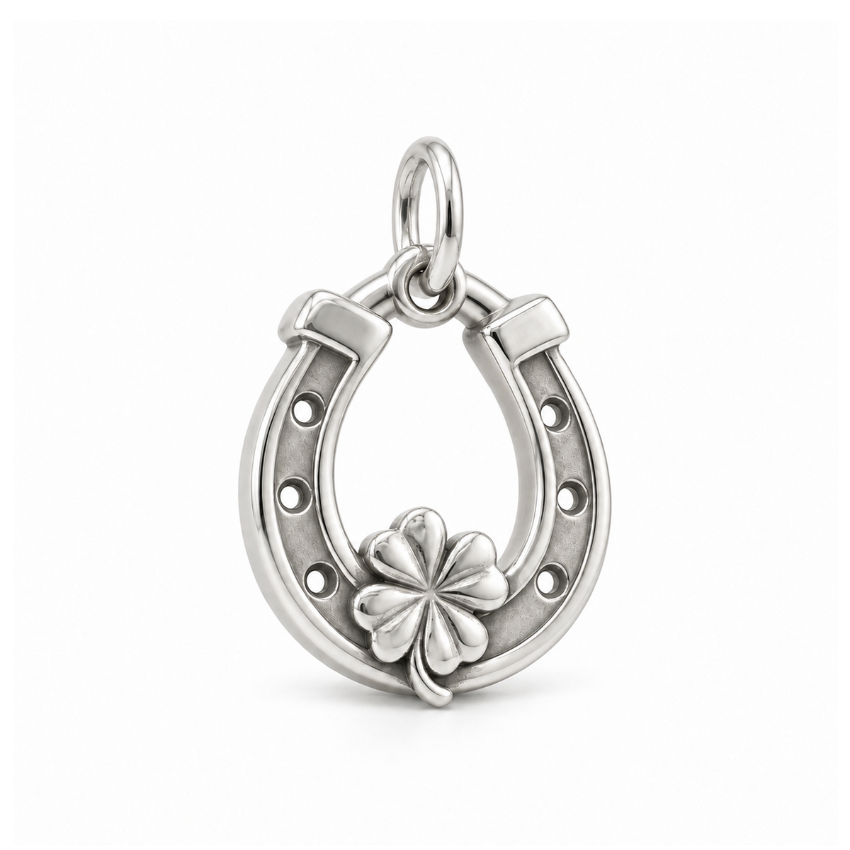 Lucky Horseshoe Charm — Silver | charm-topics-remaining-444-2026-09-14 | topic-224