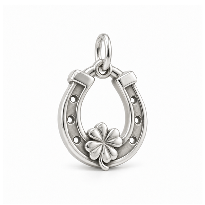 Lucky Horseshoe Charm — Silver | charm-topics-remaining-444-2026-09-14 | topic-224