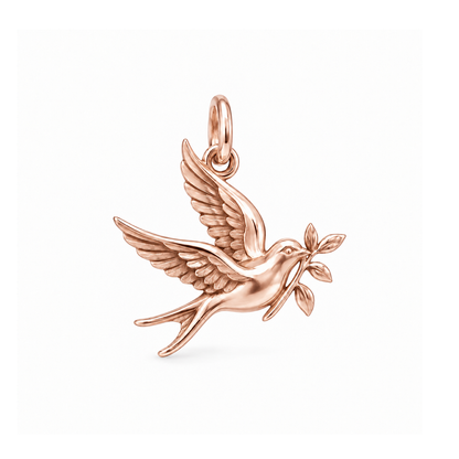 Lucky Swallow Charm — Rose Gold | charm-topics-remaining-444-2026-09-14 | topic-222