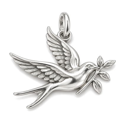 Lucky Swallow Charm — Silver Super Macro | charm-topics-remaining-444-2026-09-14 | topic-222