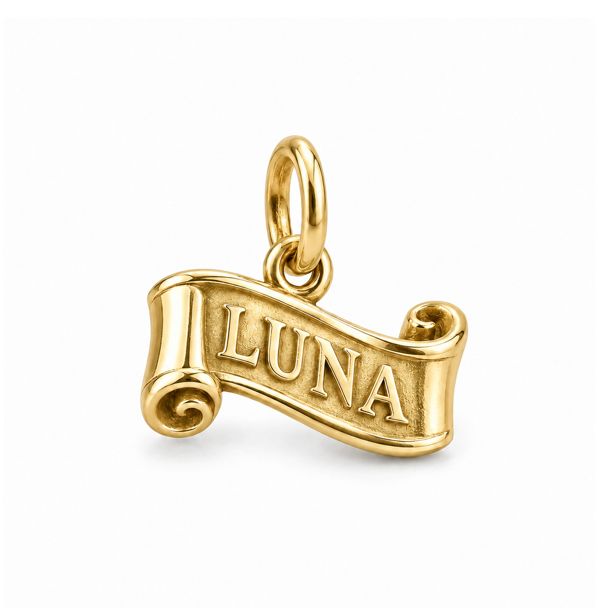 Luna Scroll Charm — Gold | charm-topics-remaining-444-2026-09-14 | topic-336