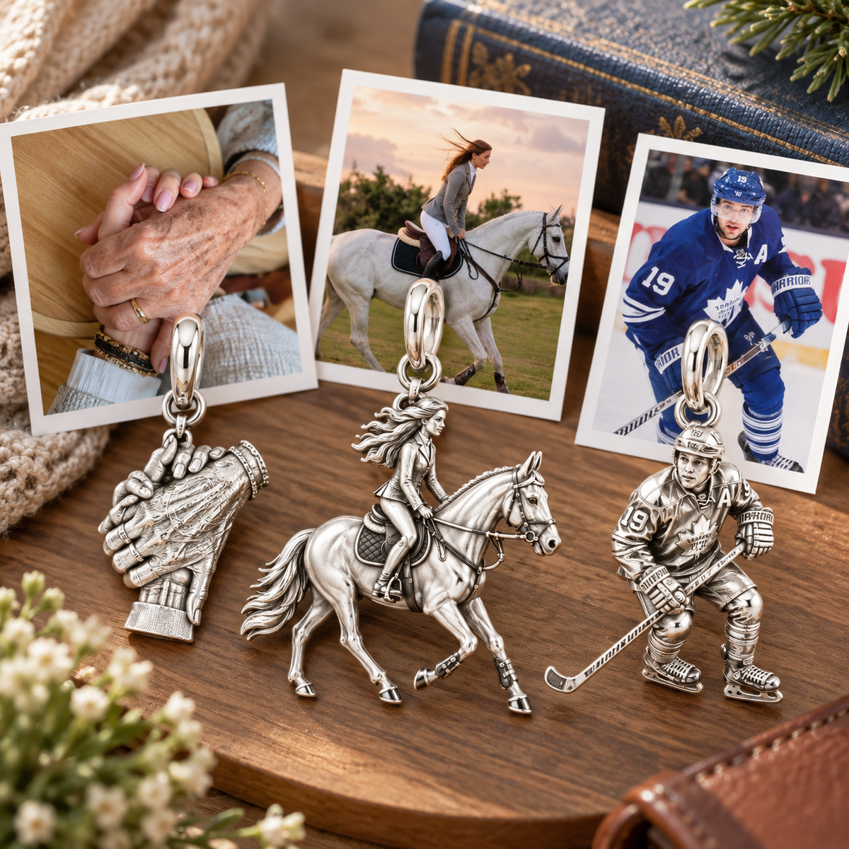 Made From Your Memories – Personalized Photo Charm