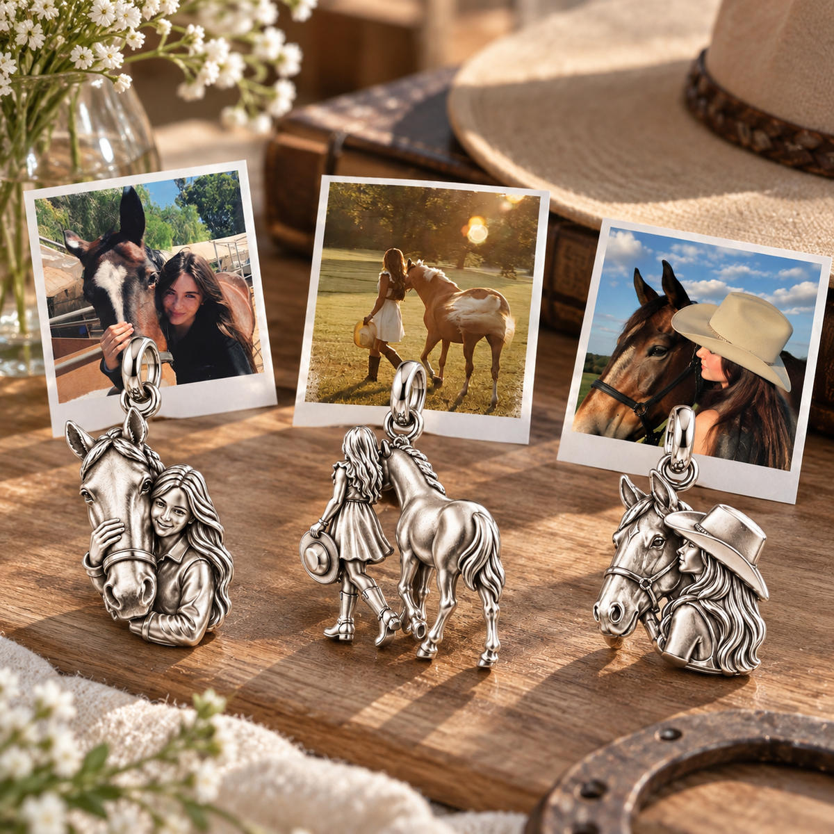 Made From Your Memories – Personalized Photo Charm