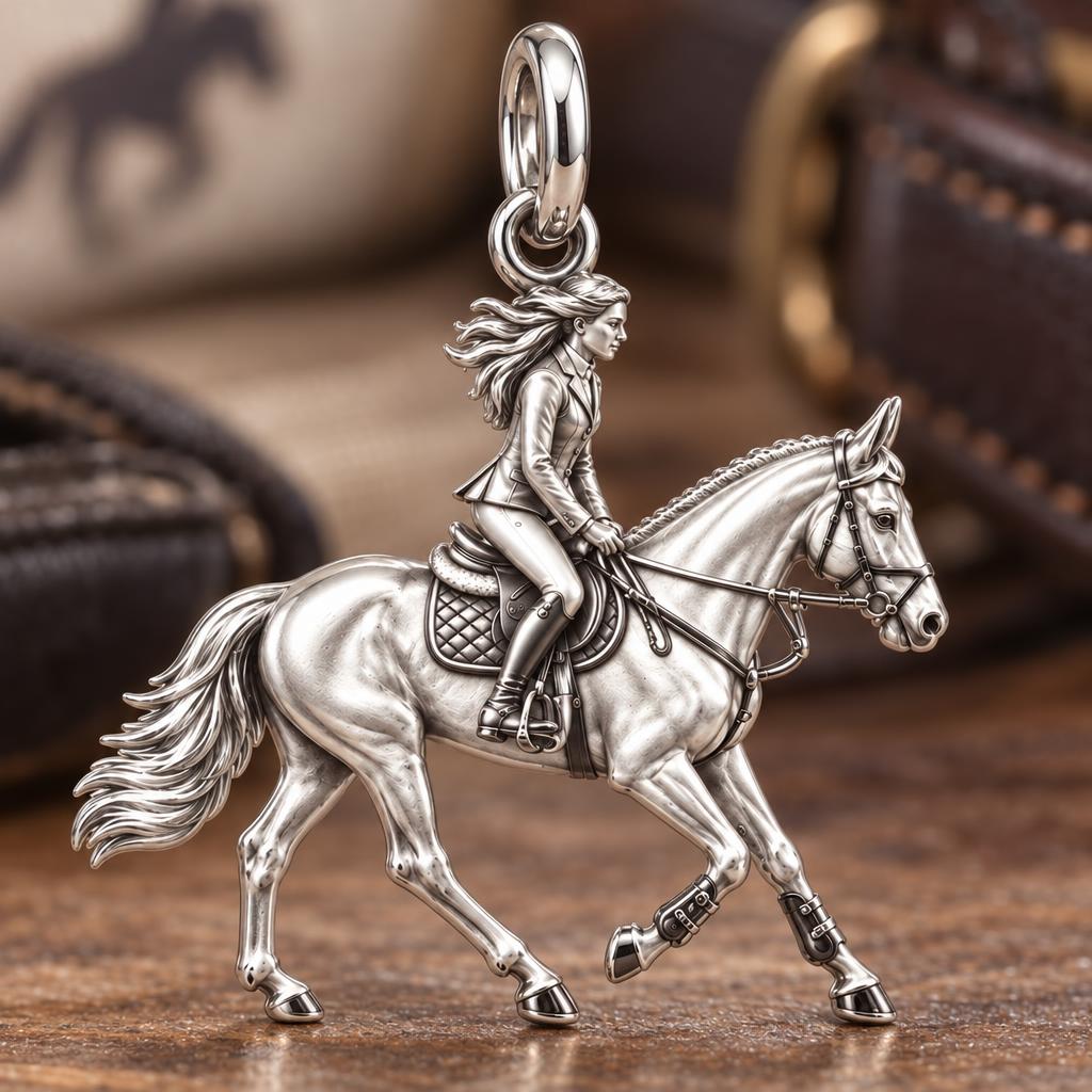 Made From Your Memories – Personalized Photo Charm – macro detail of the charm