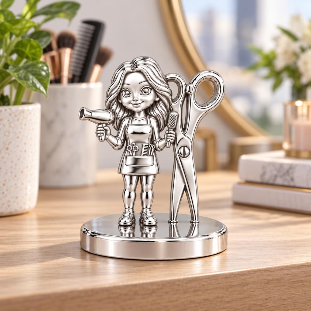 Master Stylist at Work Keepsake Plaque – worn / in use