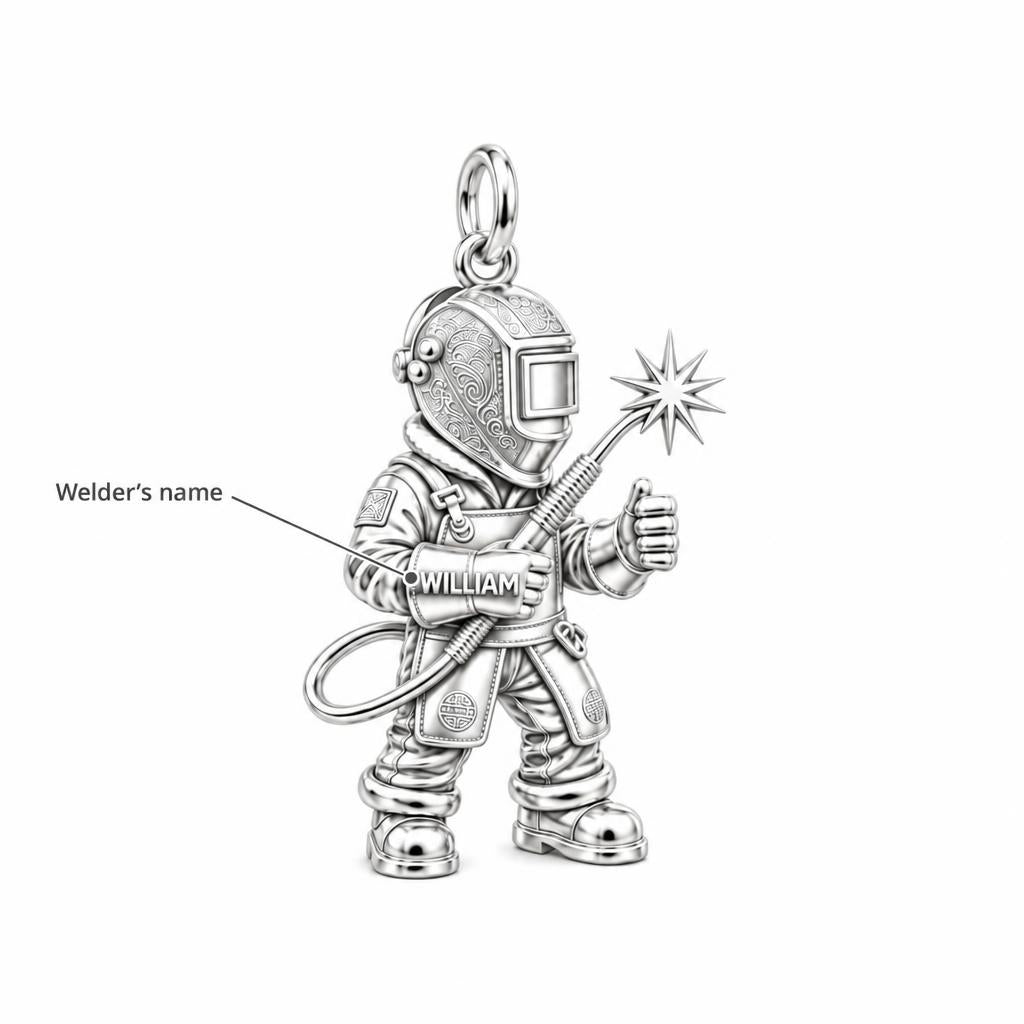 Master Welder Charm Bracelet – Personalized Welder Gift – personalization guide
