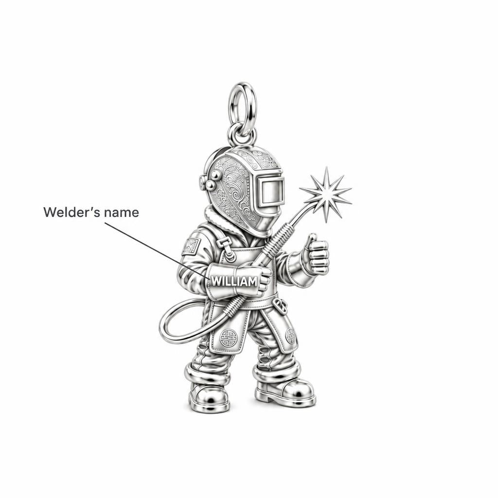 Master Welder Charm Bracelet – Personalized Welder Gift – personalization guide