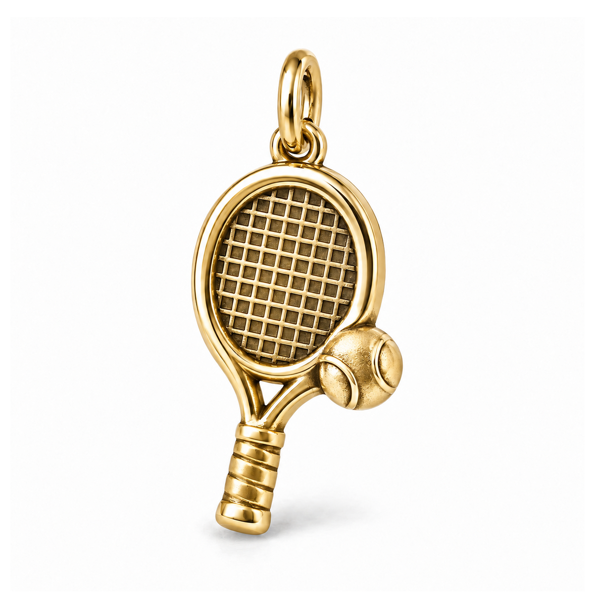 Match Point Tennis Charm — Gold | charm-topics-remaining-444-2026-09-14 | topic-341