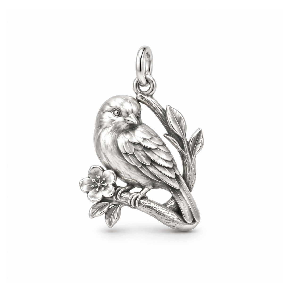 Memory Songbird Charm — Silver | charm-topics-remaining-444-2026-09-14 | topic-428