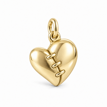 Mended Heart Charm — Gold | charm-topics-remaining-444-2026-09-14 | topic-424
