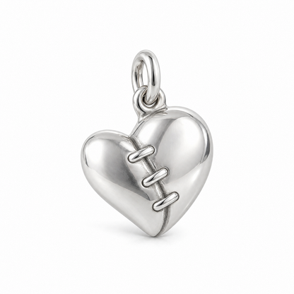 Mended Heart Charm — Silver | charm-topics-remaining-444-2026-09-14 | topic-424