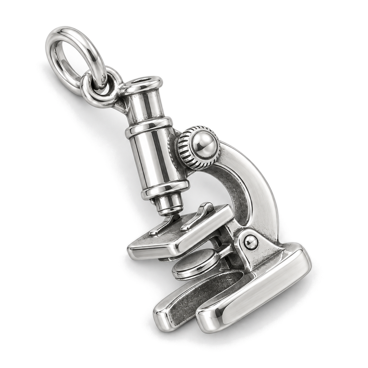 Microscope Charm — Silver Super Macro | charm-topics-remaining-444-2026-09-14 | topic-192