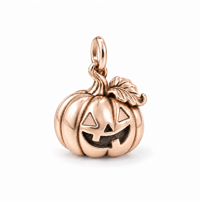 Mischievous Pumpkin Charm — Rose Gold | charm-topics-remaining-444-2026-09-14 | topic-161