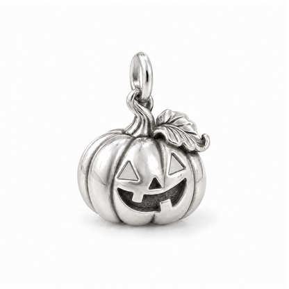 Mischievous Pumpkin Charm — Silver | charm-topics-remaining-444-2026-09-14 | topic-161