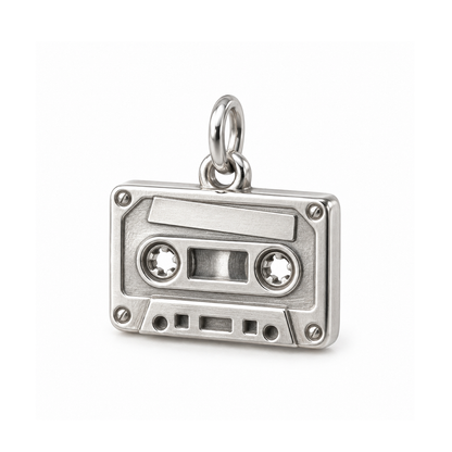 Mixtape Memories Charm — Silver | charm-topics-remaining-444-2026-09-14 | topic-176
