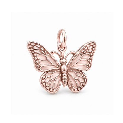 Monarch Butterfly Charm — Rose Gold | charm-topics-remaining-444-2026-09-14 | topic-032
