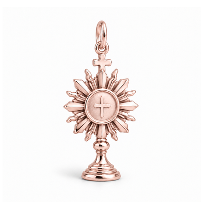 Monstrance Charm — Rose Gold | charm-topics-remaining-444-2026-09-14 | topic-052