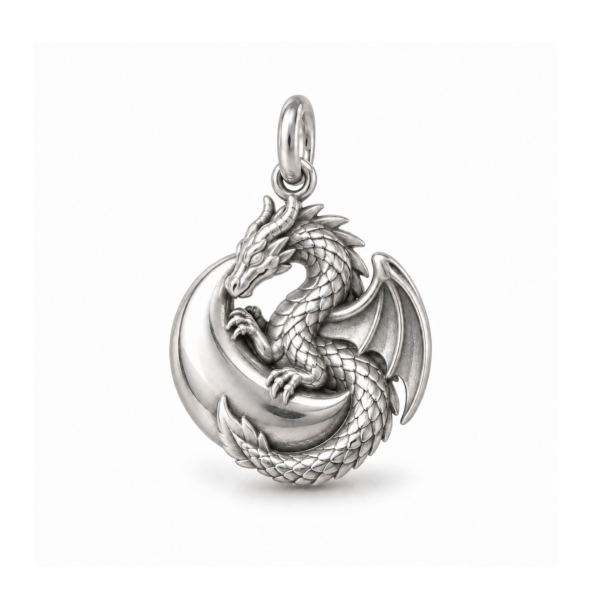 Moon Guardian Dragon Charm — Silver | charm-topics-remaining-444-2026-09-14 | topic-134