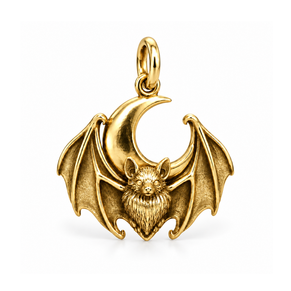 Moonlit Bat Charm — Gold | charm-topics-remaining-444-2026-09-14 | topic-162