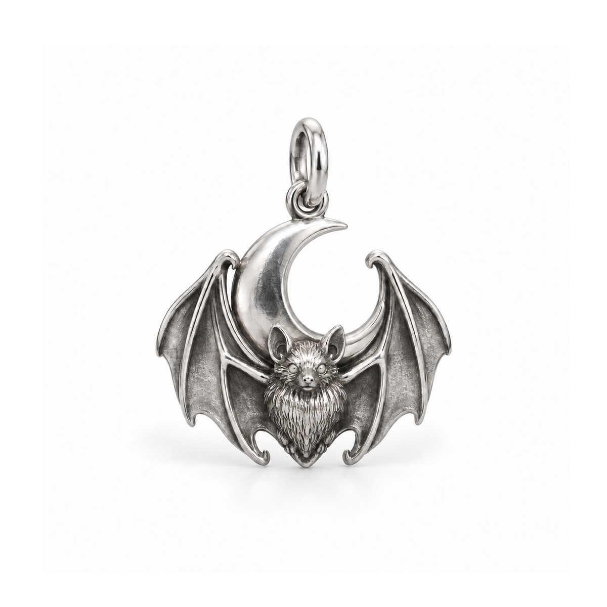 Moonlit Bat Charm — Silver | charm-topics-remaining-444-2026-09-14 | topic-162