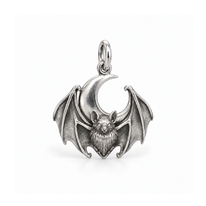 Moonlit Bat Charm — Silver | charm-topics-remaining-444-2026-09-14 | topic-162
