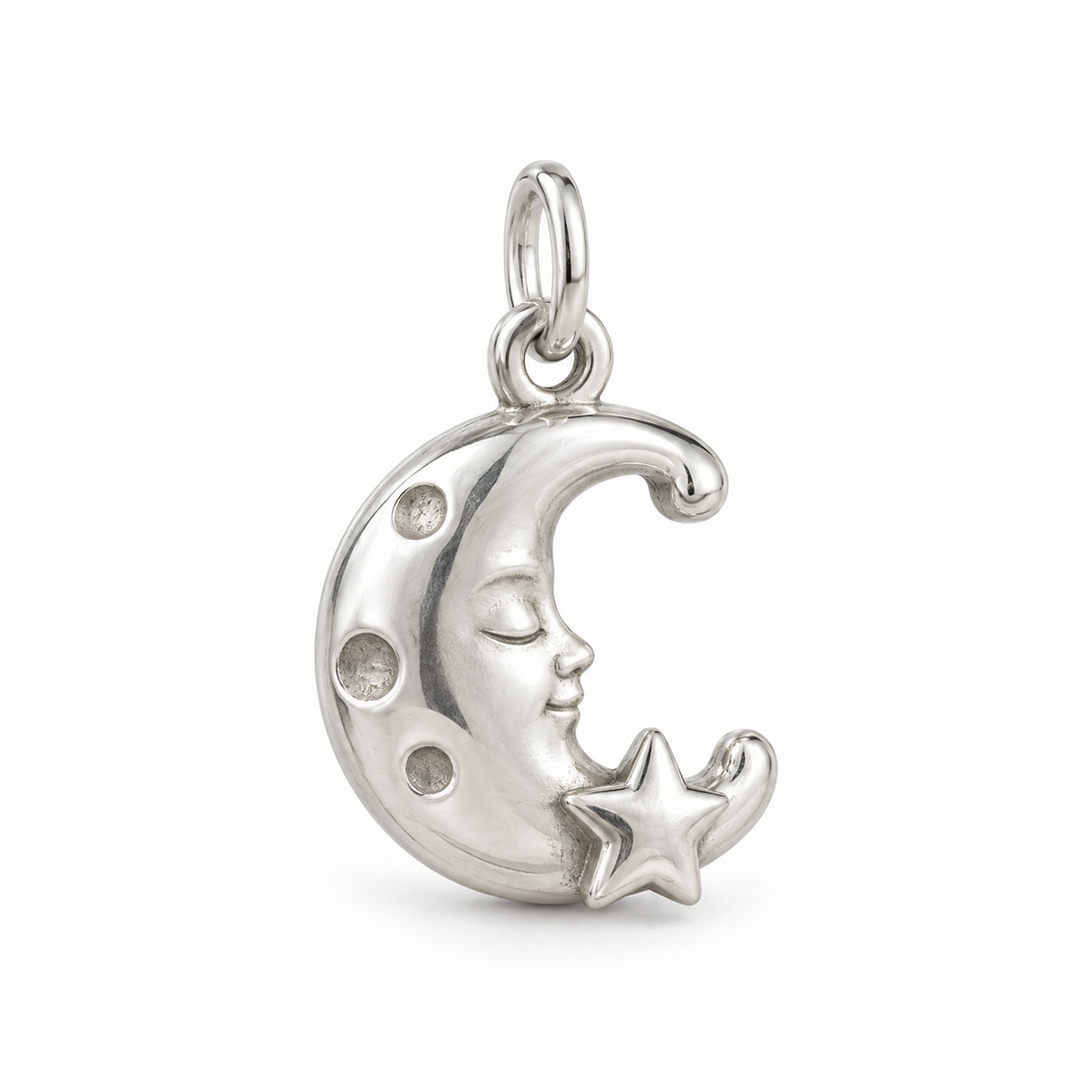 Moonlit Slumber Charm — Silver | charm-topics-remaining-444-2026-09-14 | topic-356