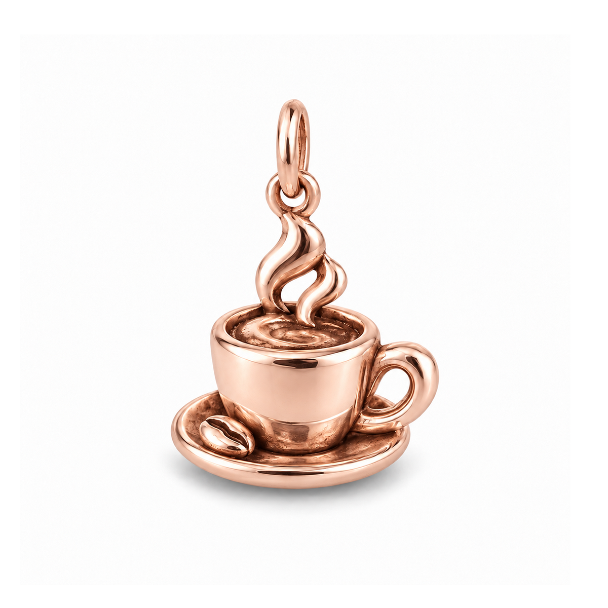 Morning Coffee Charm — Rose Gold | charm-topics-remaining-444-2026-09-14 | topic-115