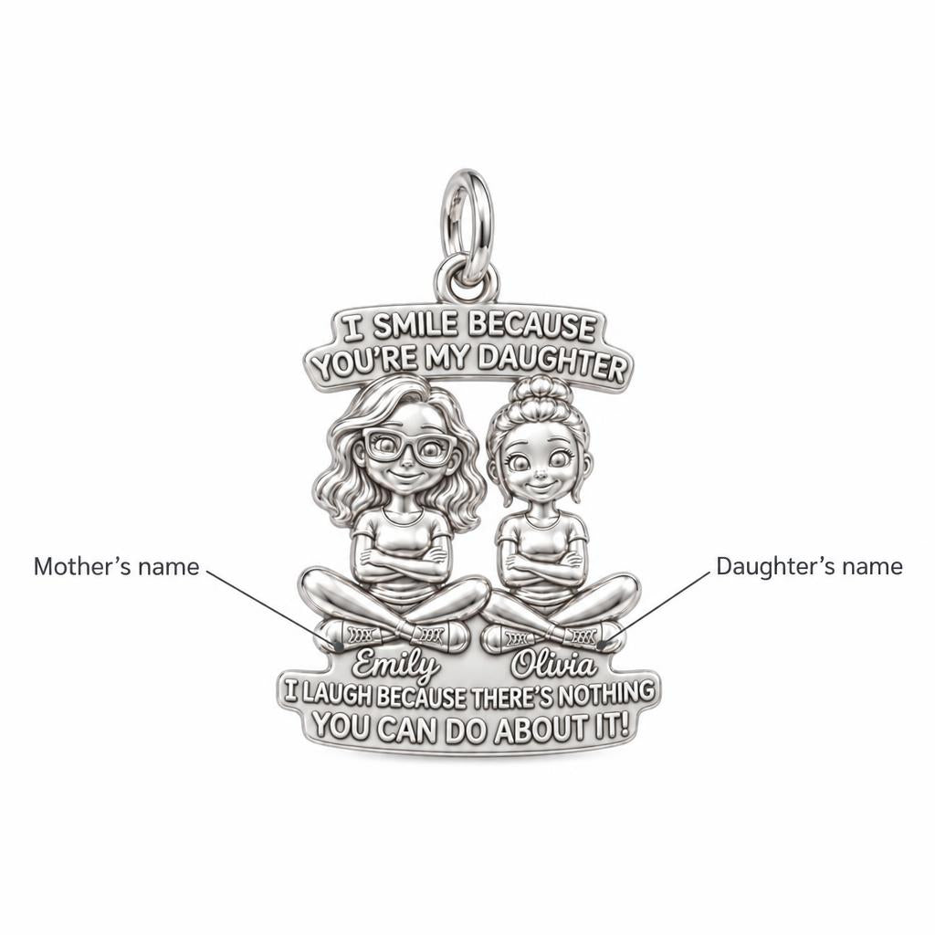 Mother Daughter Bond Charm Bracelet – Personalized Mom Gift – personalization guide